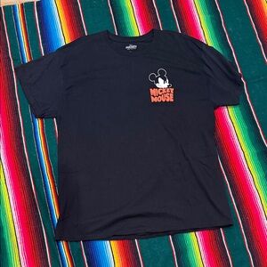 Disney Mickey Mouse Black T-Shirt
